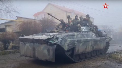 Освобождение Донецкой области в районе Волноваха
