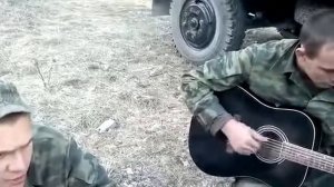 Песня под гитару !!!"На могилу снег тихонько падал"!!!