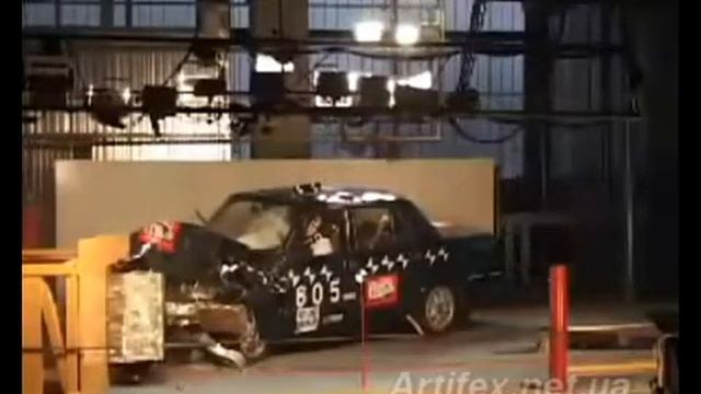 Crash test Auto Gaz Volga 3110 смотреть онлайн