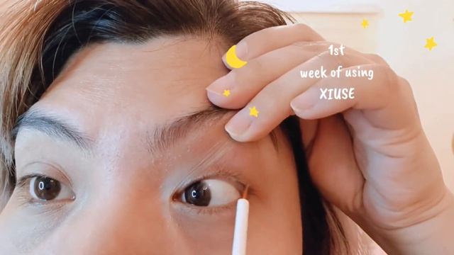 HOW TO GROW LONG LASHES & EYEBROWS WITH ONE PRODUCT? XIUSE EYELASH GROWER SERUM FROM TIKTOK смотреть онлайн