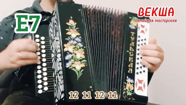 RIO-RITA || РАЗБОР НА ГАРМОНИ || 1 ЧАСТЬ || НИКОЛАЙ ГОЛОВИНОВ || СЕМЕЙНАЯ МАСТЕРСКАЯ  ВЕКША