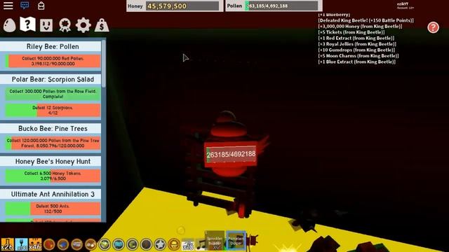 СИМУЛЯТОР ПЧЕЛОВОДА НОВАЯ МЕДОВАЯ МАСКА ROBLOX BEE SWARM SIMULATOR
