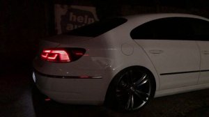 Пример звучания выхлопа VW Passat CC 2.0TDI