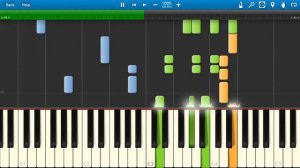 Уматурман - Прасковья (на пианино Synthesia)