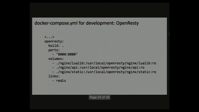 Rapid backend prototyping for a geolocation-based mobile game With OpenResty, Redis and Docker смотреть онлайн