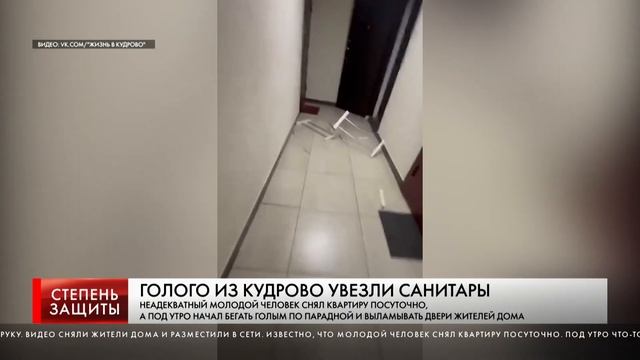 ГОЛОГО ИЗ КУДРОВО УВЕЗЛИ САНИТАРЫ смотреть онлайн