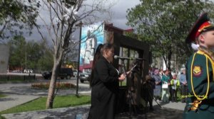 Открытие Памятника Дети Войны, г. Оха