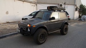 Charged Lada 4x4 Niva in UAE | Заряженная Нива в Арабских Эмиратах