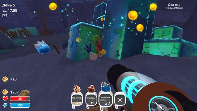 КРИСТАЛЬНЫЕ СЛАЙМЫ И НОВЫЕ ЛОКАЦИИ! | Прохождение Slime Rancher смотреть онлайн