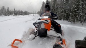 покатушки на снегоходах Arctic Cat, BRP, Yamaha