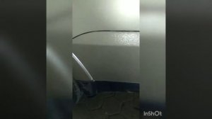 Нанесение защитного покрытия Титан на пластик в багажнике и пластиковый обвес ММС Паджеро