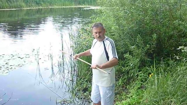 САМОДЕЛКА. КАК СДЕЛАТЬ ПРОСТОЙ И НАДЁЖНЫЙ ОТЦЕП ДЛЯ КРЮЧКА, ПРИ ЛОВЛЕ РЫБЫ ПО ОКОШКАМ И В ЗАРОСЛЯХ. смотреть онлайн