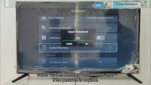 Reset the HAIER TV
