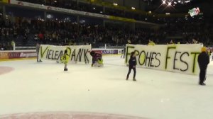 Eishockey: 7. Heimsieg in Serie für die Krefeld Pinguine.