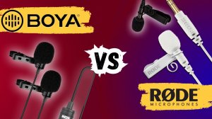 Битва петличек! BOYA BY-M1(dm) vs RODE Smartlav+ (Lavalier go) // Обзор и тест