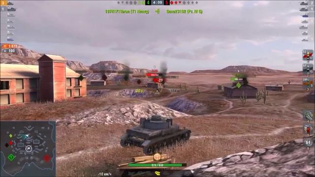 Мастер на Pz IV G WoT Blitz 3к дамага + медаль Пула смотреть онлайн