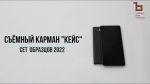 Art Adjutant 2022. Съёмный карман на молнии «Кейс» Арт. 699