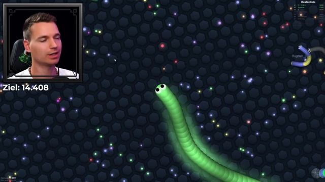 Ich schlage Paluten in Slither.io - Slither mit Croco смотреть онлайн