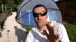 Каркасный бассейн с разборным лёгким павильоном ПВХ