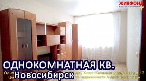 Однокомнатная квартира, Новосибирск, Ключ-Камышенское Плато. Агентство недвижимости ЖИЛФОНД