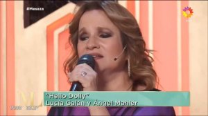 Lucía Galán - Popurri de "Hello, Dolly" en Almorzando con Mirtha Legrand (08-12-19)