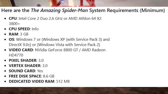 BEST* Spiderman Games for low end pc | for 2gb ram no graphics card pc ✨ смотреть онлайн