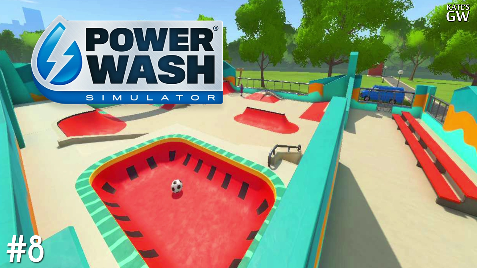 POWERWASH SIMULATOR ➤ОТМЫВАЕМ ЦЕЛЫЙ СКЕЙТ-ПАРК ➤#8