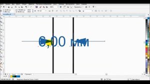 СorelDraw для начинающих. Как изменить размер паза при помощи масштаба.