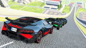 Эпические прыжки на высокой скорости – BeamNG Drive