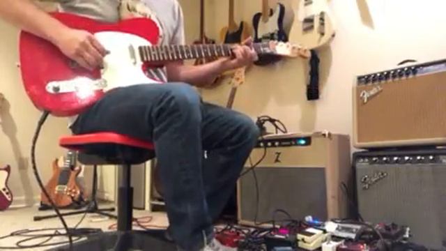 Fender Bullet USA neck with Allparts body and Seymour Duncan pickups. смотреть онлайн