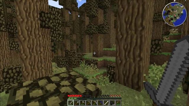 Minecraft (Сборка модов 1.6.4.) # 02 Голод смотреть онлайн