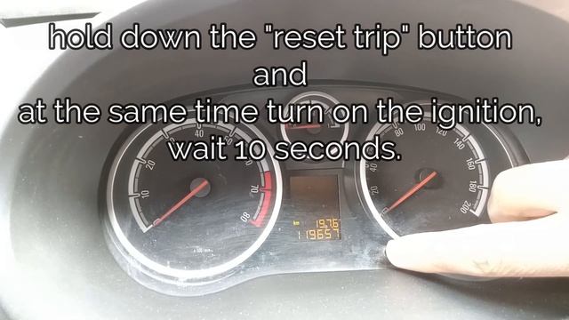 insp SIFIRLAMA, How To Reset opel corsa Service Maintenance Light. смотреть онлайн
