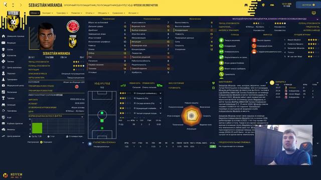 ВИТЕСС КАРЬЕРА! СЕЗОН ЗА ВИДЕО| FOOTBALL MANAGER 2022 #14 смотреть онлайн