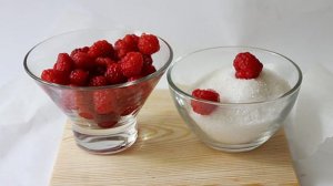 Малиновое варенье жидкое