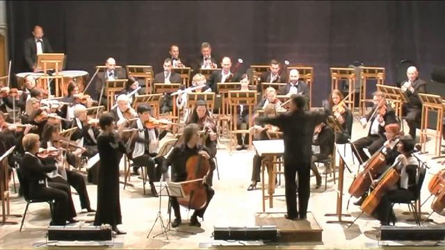 Липецкий симфонический оркестр. Двойной концерт для скрипки и виолончели. смотреть онлайн