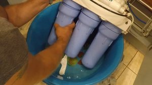 Как самому Подкачать давление в Баке Фильтра Обратного Осмоса ECOSOFT ABSOLUTE. Замена Фильтров