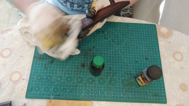 Ножны из кожи своими руками. Покраска смотреть онлайн