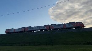 Рельсовый автобус РА3 следует по маршруту №7526/6524 Пукса — Архангельск-Город!