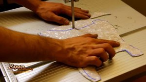 How to make a guitar pickguard Изготовление пикгарда на stratocaster