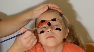 ☆彡Ледибаг Рисуем МАСКУ макияж, аквагрим для детей? Miraculous Ladybug Magic Transform  for children