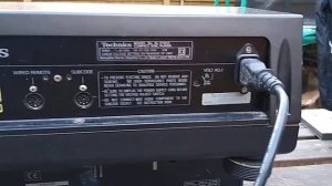 Technics Sl-P1200 Professional cd player - Working! Demo / test