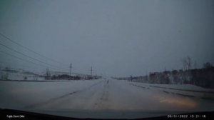 Зимняя дорога на Териберку (Мурманск - Териберка)