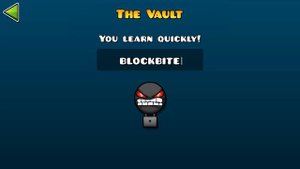 Geometry Dash The Vault all codes