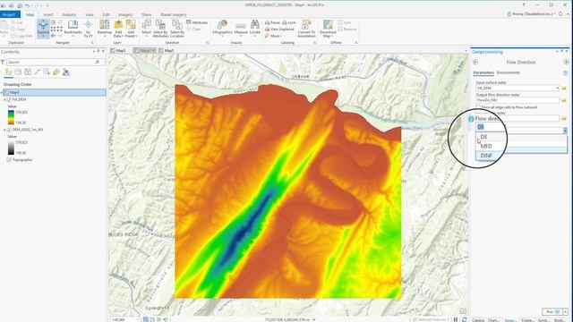 ArcGIS Pro: Hydrology Part 1 - Fill, Direction and accumulation смотреть онлайн