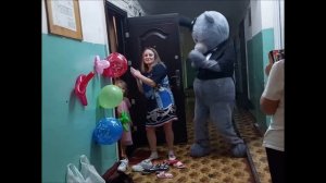 Романтическое поздравление мишки Тедди от Funny Show