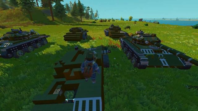 STRONGEST and BIGGEST Scrap Mechanic Artillery смотреть онлайн