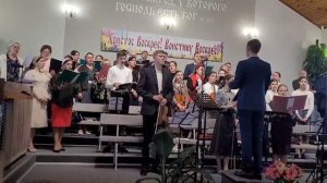 Возведи свой взор к горам - пение хора МСЦ ЕХБ