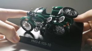 Обзор модели /"Наши Мотоциклы", номер 1/ИМЗ-8.103-10/1:24/Модимио.