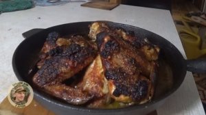 КУРОЧКА на бересте из РУССКОЙ ПЕЧИ. Русская печь в деле. Деревенская еда в большом доме в деревне.