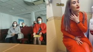 она сидит в туалете и за ней подглядывают. дуэт. юмор